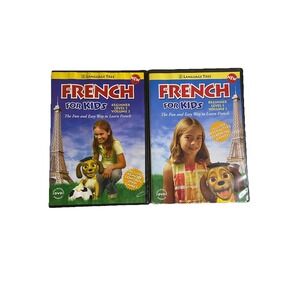 French for Kids‎ Beginner Level 1 Vol 1 & 2 Interactive Learning + DVD Games